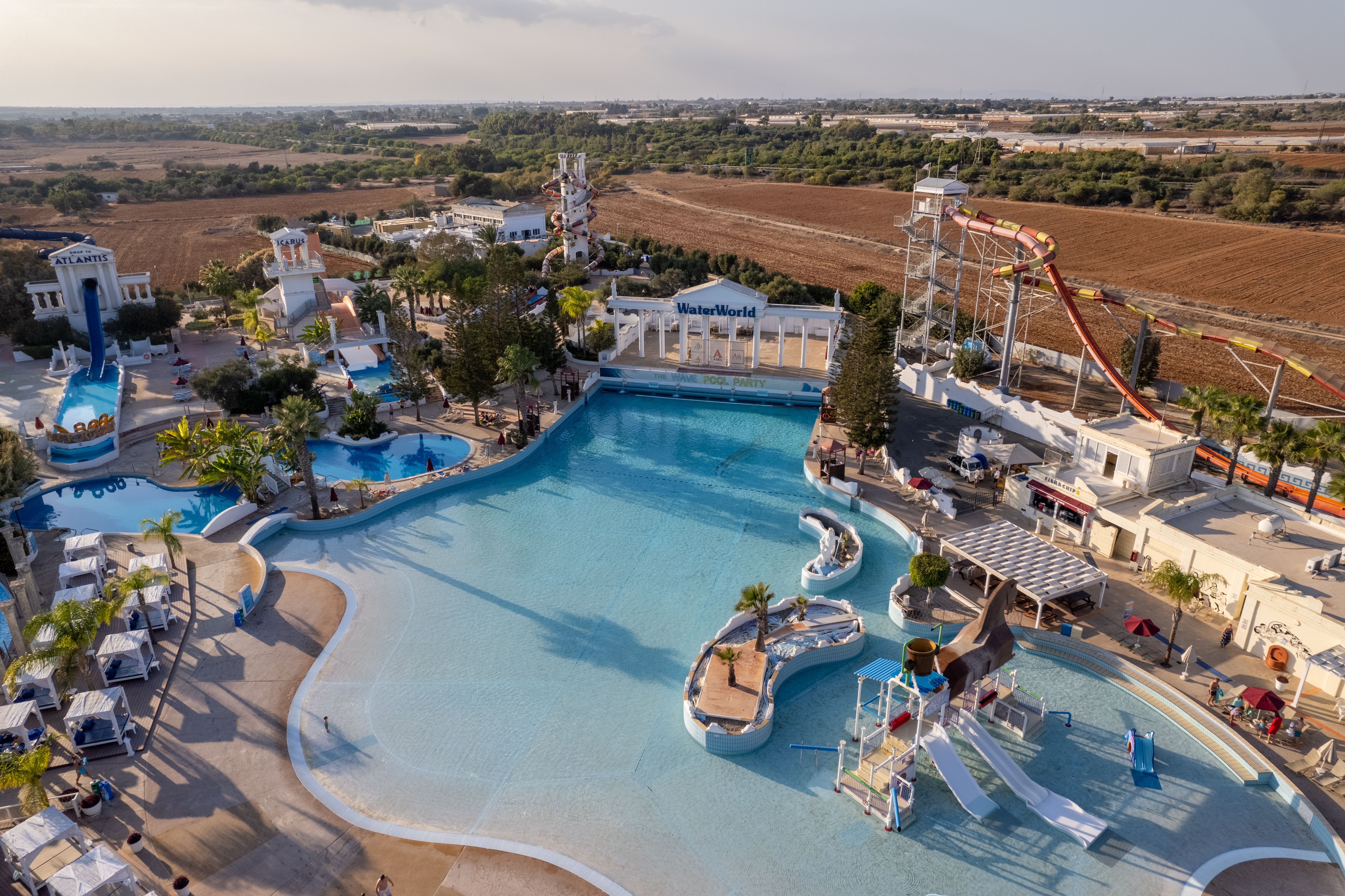 Family water-day inspiration for a Crete water-park outing